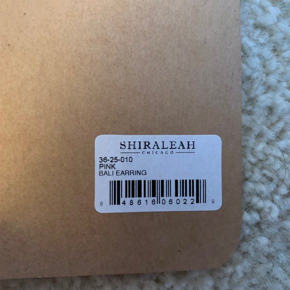 Shiraleah Chicago Pink Bali Necklace and Earrings Set NWT - Picture 15 of 16